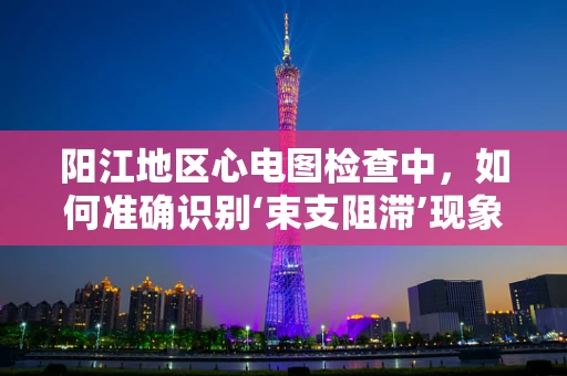 阳江地区心电图检查中，如何准确识别‘束支阻滞’现象？