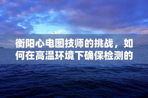 衡阳心电图技师的挑战，如何在高温环境下确保检测的心精度？