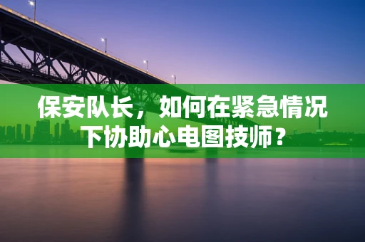 保安队长，如何在紧急情况下协助心电图技师？